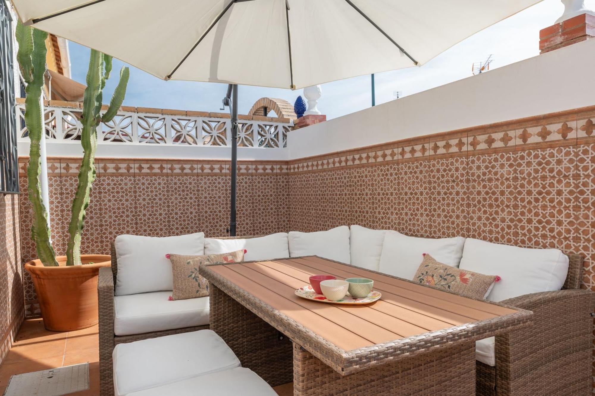 فيلا Casa Silvia - Piscina Y Playa مالقة المظهر الخارجي الصورة